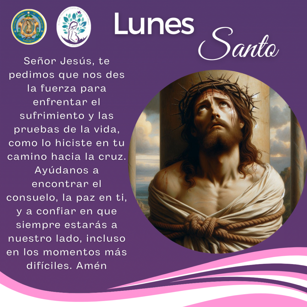 Lunes Santo: Jesús Atado a la Columna - CAM Guadalupe OAR